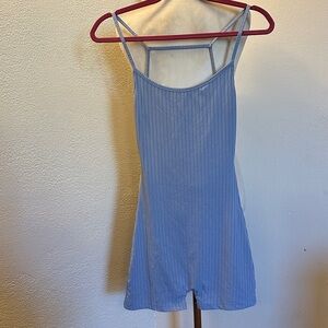 SHEIN Light Blue Striped Garment Size S